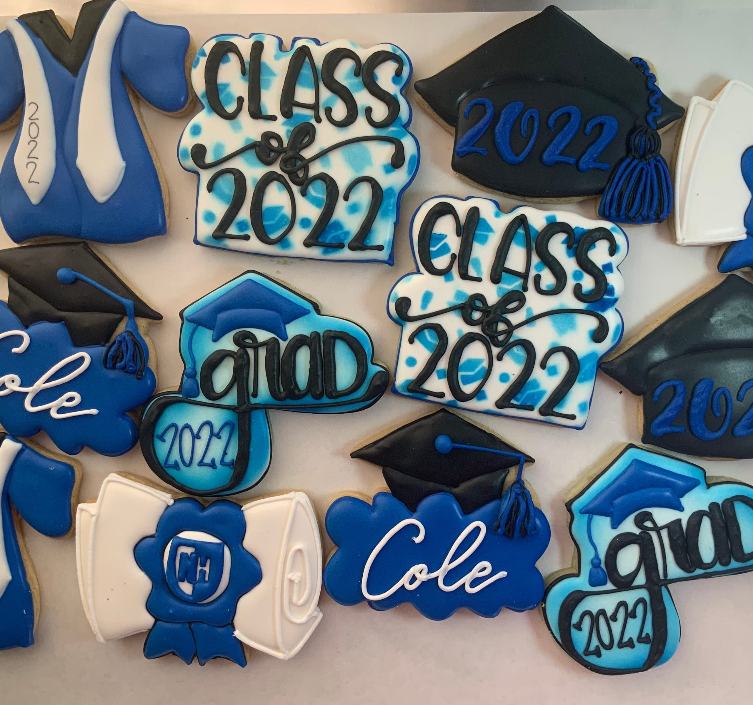 Biola newest University Graduation cookies - 1 dozen